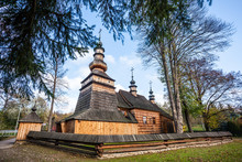 Wooden Church In Ropica Górna, Poland