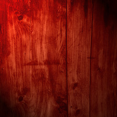 Sticker - red wooden rustic background