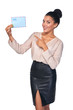 © paffy - Smiling businesswoman with mail