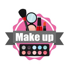 Sticker - fashion make up design 