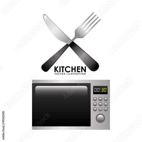 kitchen concept  design Canvas Print