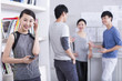© Blue Jean Images - Young white collar workers in the office