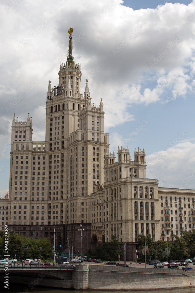 Kotelnicheskaya Embankment Building Foto Poster Wandbilder Bei
