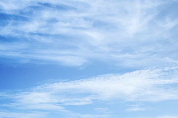 blue sky with clouds