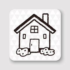 Poster - doodle house