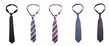 Necktie collage