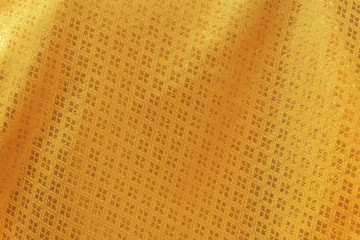 Wall Mural - Gold fabric texture