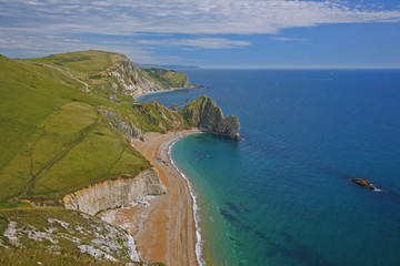 Wall Mural - Dorset, Jurassic Coast, Isle of Purbeck, St. Oswald's Bay; Durdle Door