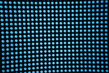 Blue Dot Pattern On Black Background