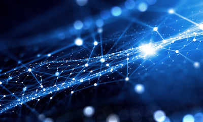 Aufkleber - Abstract technology background