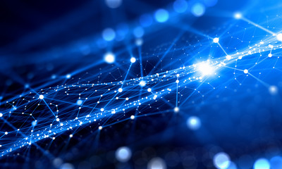 Aufkleber - Abstract technology background