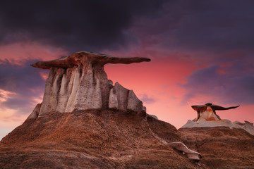 Bisti Badlands, New Mexico, USA