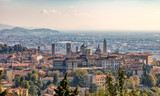 Fototapeta  - Bergamo in the fall