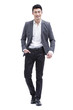 © Blue Jean Images - Fashionable businessman on the move