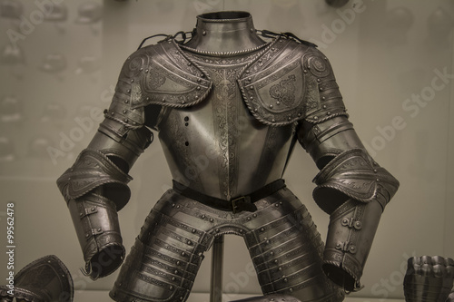 Fotografía Medieval iron armor, Spanish armada