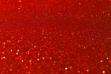 Wall Mural - red glitter texture christmas abstract background