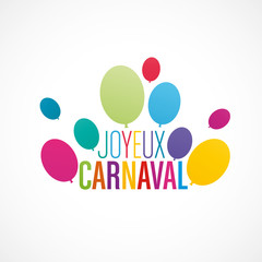 Canvas Print - joyeux carnaval