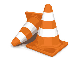 traffic cones