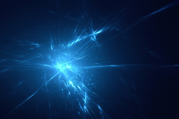 Wall Mural - abstract grid like technological background