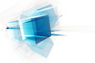 Wall Mural - abstract 3d background