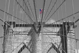 Fototapeta Mosty linowy / wiszący - Brooklyn Bridge in New York
