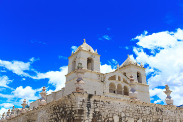  San Pedro de Alcantara Church in Cabanaconde, Peru