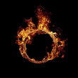 canvas print picture - Ring of fire 
