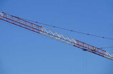 the crane arm