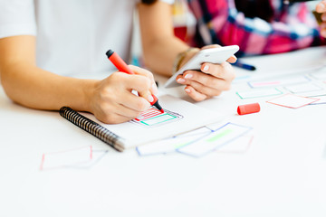 Developing mobile application