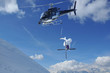 © camerawithlegs - helicopter filming ski jumper