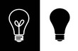 © patita88 - bulb light icon illustration symbol design lamp background white back