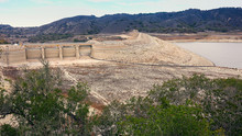 Effects Of California Drought On Bradbury Dam And Lake Cachuma