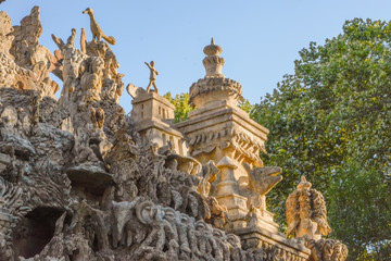 Palais Idéal du Facteur Cheval à Hauterives en Drôme 