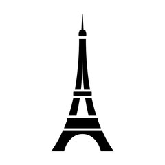 eiffel tower / tour eiffel in paris flat icon for apps and websites