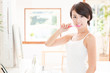 © taka - young asian woman tooth care image