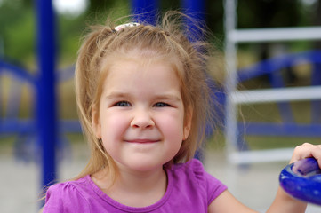 portrait a little girl
