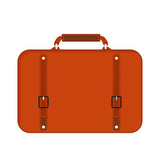 Poster - Business bag suitcase vector illustration