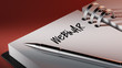 © xtock - Closeup of a personal agenda setting an important date writing w