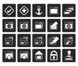 © Stoyan Haytov - Black Application, Programming, Server and computer icons - vector Icon Set 1