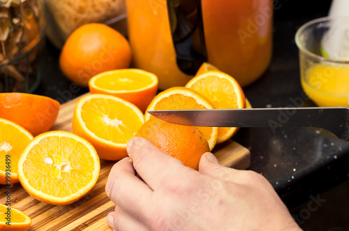 Dekoracja na wymiar  wyciskanie-soku-pomaranczowego