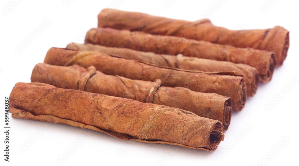 roll of tobacco leaves Rolled tobacco leaves Stock Photo