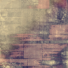 Naklejka na meble Antique grunge background with space for text or image. With different color patterns: brown; purple (violet); gray; pink