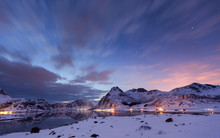 Norway Lofoten Winter Landscape