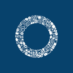 Sticker - circle icon