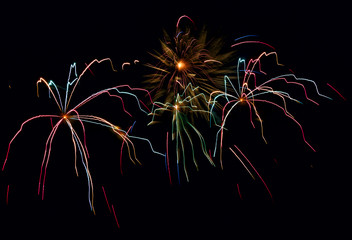 Fireworks background