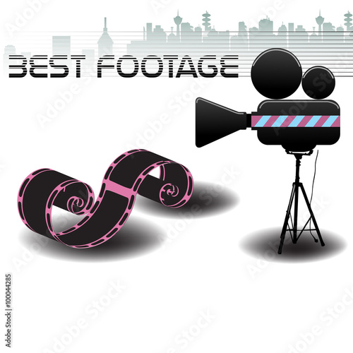 Get Abstract Colorful Background With Film Reel Movie Projector And Desktop Wallpaper Wallpaper Abstract Colorful Background With Film Reel Movie Projector And For Android Free