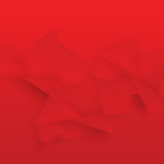Wall Mural - vector abstract geometric shape from gray.