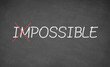 © Alexander Mak - Making possible the impossible. Positive attitude concept.