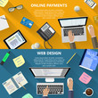 © L_amica - Web design and online payments concept