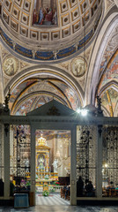 Wall Mural - Funeral Mass, San Donato Cathedral Arezzo